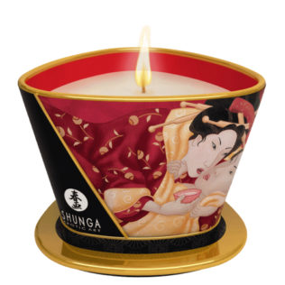 Aceite de masaje en VELA Shunga