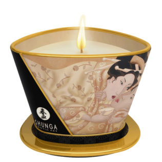 Aceite de masaje en VELA Shunga