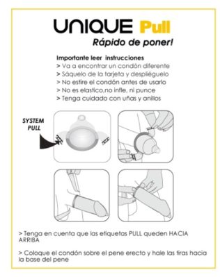 UNIQ PULL FREE LATEX 3UDS