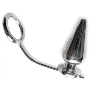 ANILLO ACERO CON PLUG ANAL 45 X 100MM