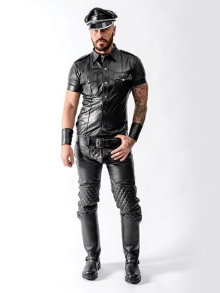 Camisa Policia de Cuero