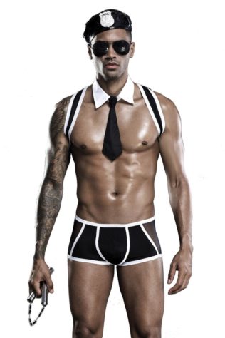 Traje de policía caliente